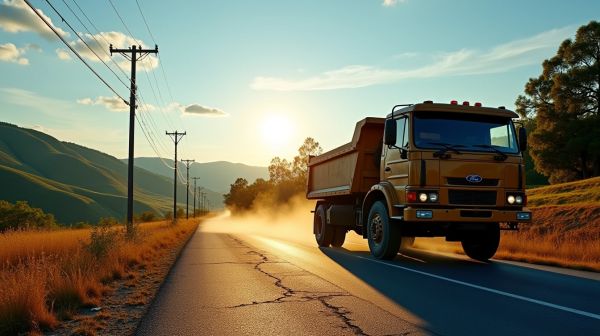 Louez un camion benne pour un projet sans encombre